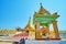 The shrine in Aung Sakkya Pagoda, Monywa, Myanmar