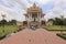 The shrine of the four-faced Brahma statue in Sing buri, Thailan