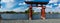 Shrine in front of the Japan Pavilion at Epcot Center