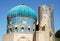 The Shrine of Khwaja Abu Nasr Parsa or Green Mosque in Balkh, Afghanistan