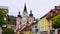 Shrine of Our Lady in city Mariazell, site of pilgrimage for catholics. Austria.