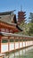 A shrine and a pagoda