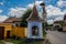 Shrine in Sibiel village in Sibiu County, Romania