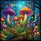 Shroomland Splendor: Aromatic Bliss of Wild Mushrooms