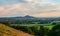 Shropshire landscape, The Wrekin from Lilleshall hill.