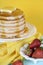 Shrove Pancake Tuesday stack of pancakes