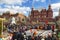 Shrovetide in Moscow on Manege Square, performance