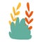 Shrubbery icon cartoon