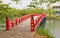 Shunyo-bashi Bridge of Hirosaki Castle, Hirosaki city, Japan