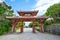 Shureimon Gate in Shuri castle in Okinawa, Japan