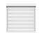 Shutter roll door blind. Warehouse roller shop outlet door garage or window