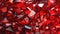 Shuttered Red Colored Broken Glass Technology Abstract Background Generative AI