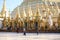 Shwe Dagon Pagoda, Yangon, Myanmar.