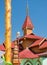 The Shwe Sayan Pagoda in Dala, Myanmar