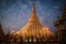 Shwedagon Pagoda at sunrise, Yangon, Myanmar
