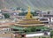 The shwedagon pagodas of the the Labrang Monastery