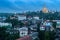 Shwedagon in Yangon city