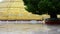 Shwemawdaw Paya Pagoda at raining timein Bago, Myanmar