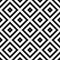 Shweshwe african seamless pattern. Repeating abstract shwe black white isolation on white background. Repeated geometric design