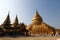 Shwezigon pagoda in Bagan