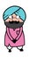 Shy Cute Sardar Cartoon