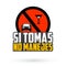 Si Tomas no Manejes, Don`t drink and Drive spanish text