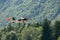 SIAI Marchetti SF260 airplane in Mollis in Switzerland