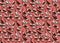 Siamese Cat Seamless Pattern Dense Salmon Wrapping