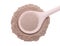 Siberian Ginseng Powder in wooden spoon