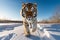 The Siberian tiger,Panthera tigris altaica is the biggest cat in the world with Generative AI.