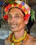 Siberut, Portrait  tribal mentawai man, with traditional tattoos