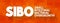 SIBO - Small Intestinal Bacterial Overgrowth is an imbalance of the microorganisms in your gut that maintain healthy digestion,