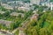Sichuan University Huaxi campus aerial view in Chengdu