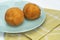 Sicilian Arancino or Arancina. A typical Sicilian street food