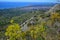 Sicilian Coastline from hills near Noto Sicily, Italy