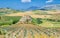 Sicilian countryside in the vicinity of Corleone.