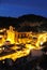 Sicilian town at night