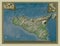 Sicily, Italy. Wiki. Labelled points of cities
