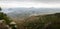 Sicily landscape of serpentine road to Erice town