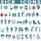 Sick icon set