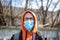 Sick young man wearing facemask during coronavirus outbreak