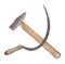 The sickle and the hammer communist symbol