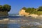 Sidari beach at Corfu island, Greece