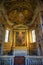 side altar, chapel of the visitation, Rome, Italy.