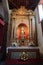 Side altar of the Church of San Marcos Evangelista in Icod de los Vinos, Tenerife. Spain