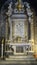 Side altar with Madonna and Child, Church of Santa Margherita d`Antiochia in Vernazza, Liguria, Italy