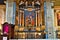 Side alter in the Cathedral of St John the Baptist, Turin, Liguria, Italy.