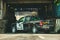 Side closeup of marked Calgary Police Ford F150 blocking traffic at an underpass