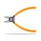 Side Cutter Diagonal Wire Cutting Pliers