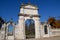 Side entrance of the garden of Villa Pisani at Stra a town in the province of Venice in the Veneto (Italy)